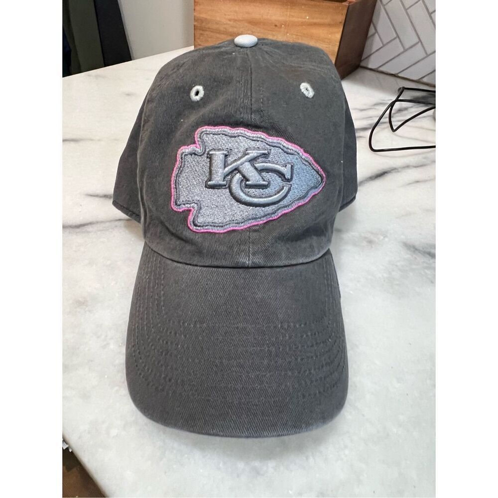 Kansas City Chiefs '47 Clean Up Tonal Adjustable Hat - Charcoal